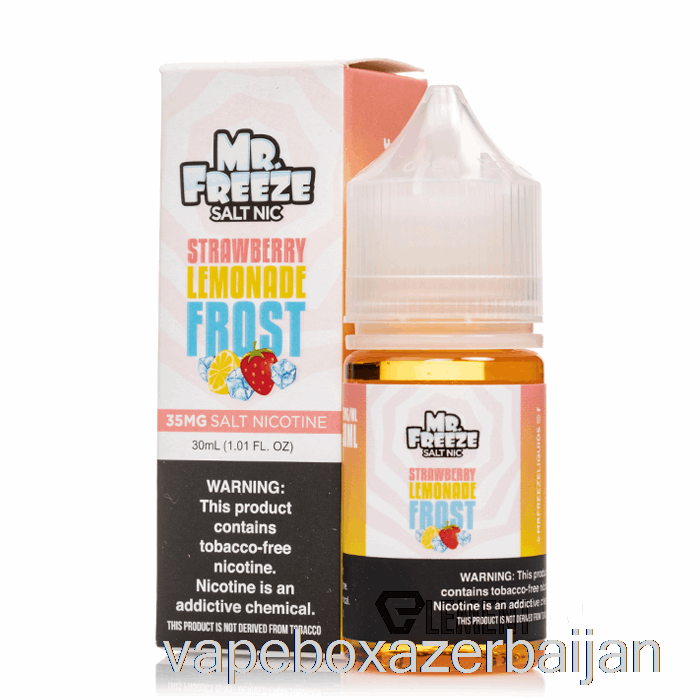 Vape Box Azerbaijan Strawberry Lemonade Frost - Mr Freeze Salts - 30mL 50mg